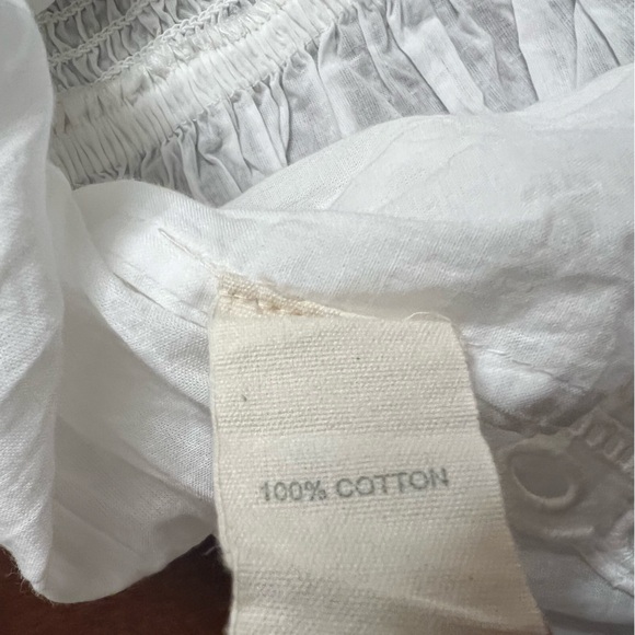 Anthropologie forever that girl Let Me Be Cutwork-Yoke Babydoll Blouse - Picture 9 of 12